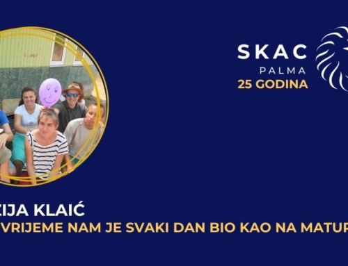 Terezija Klaić: Od jedne čvrste odluke do 20 godina volontiranja i staža u SKAC-u i Magisu