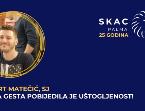 Robert Matečić, SJ: SKAC mi je bio Božja terapija.