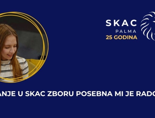 Ana Lovrić: Svaki put kad dođem u SKAC osjećam mir.