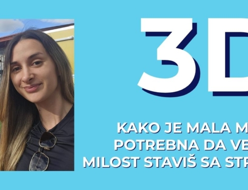 Marina Vučković: Pusti misli, neka raste povjerenje u Boga. Dođi na 3D!
